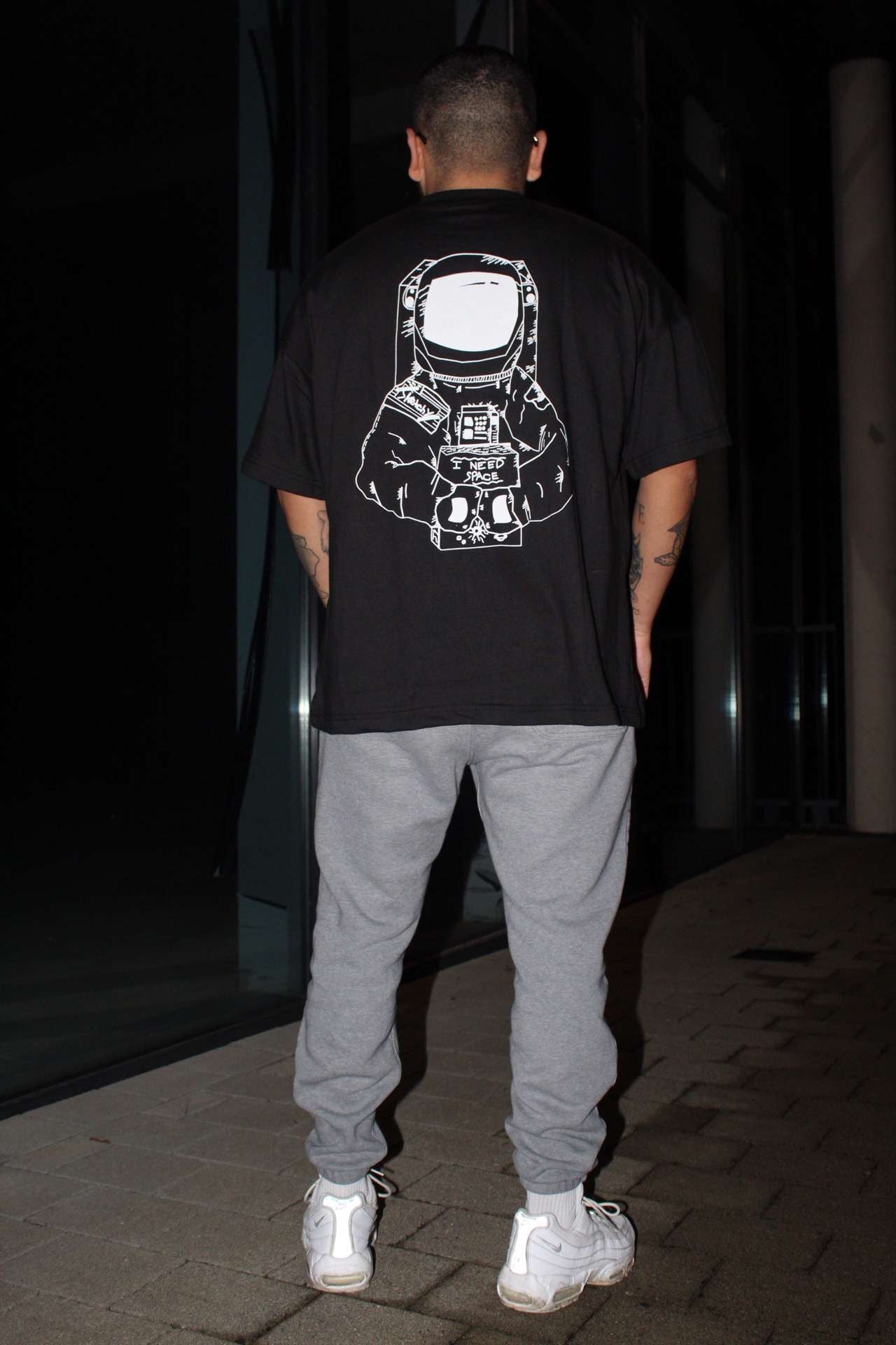 I Need Space Tee - Black - ShopSketchy